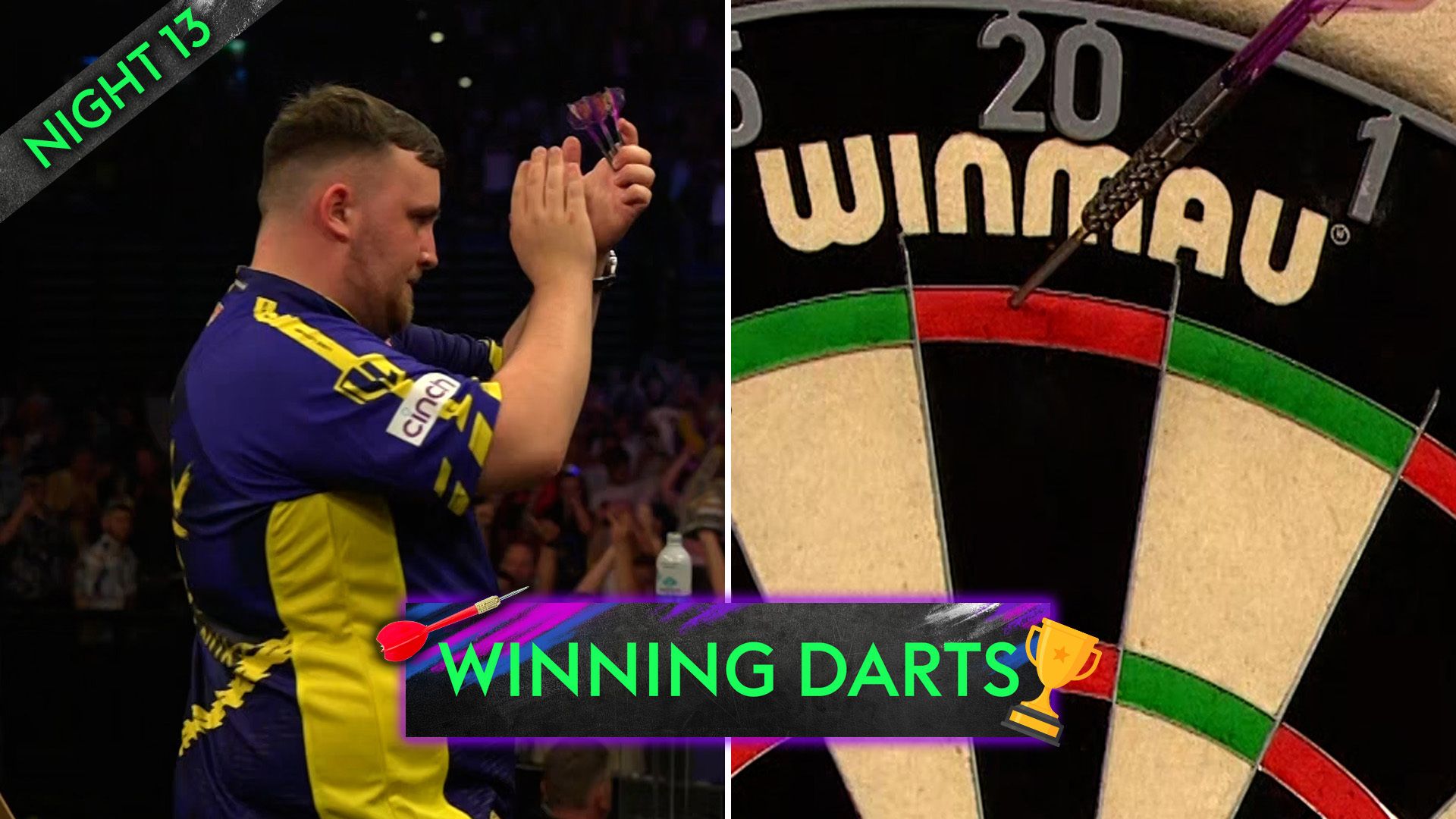 Littler becomes first EVER player to win FIVE Premier League nights in same season!
