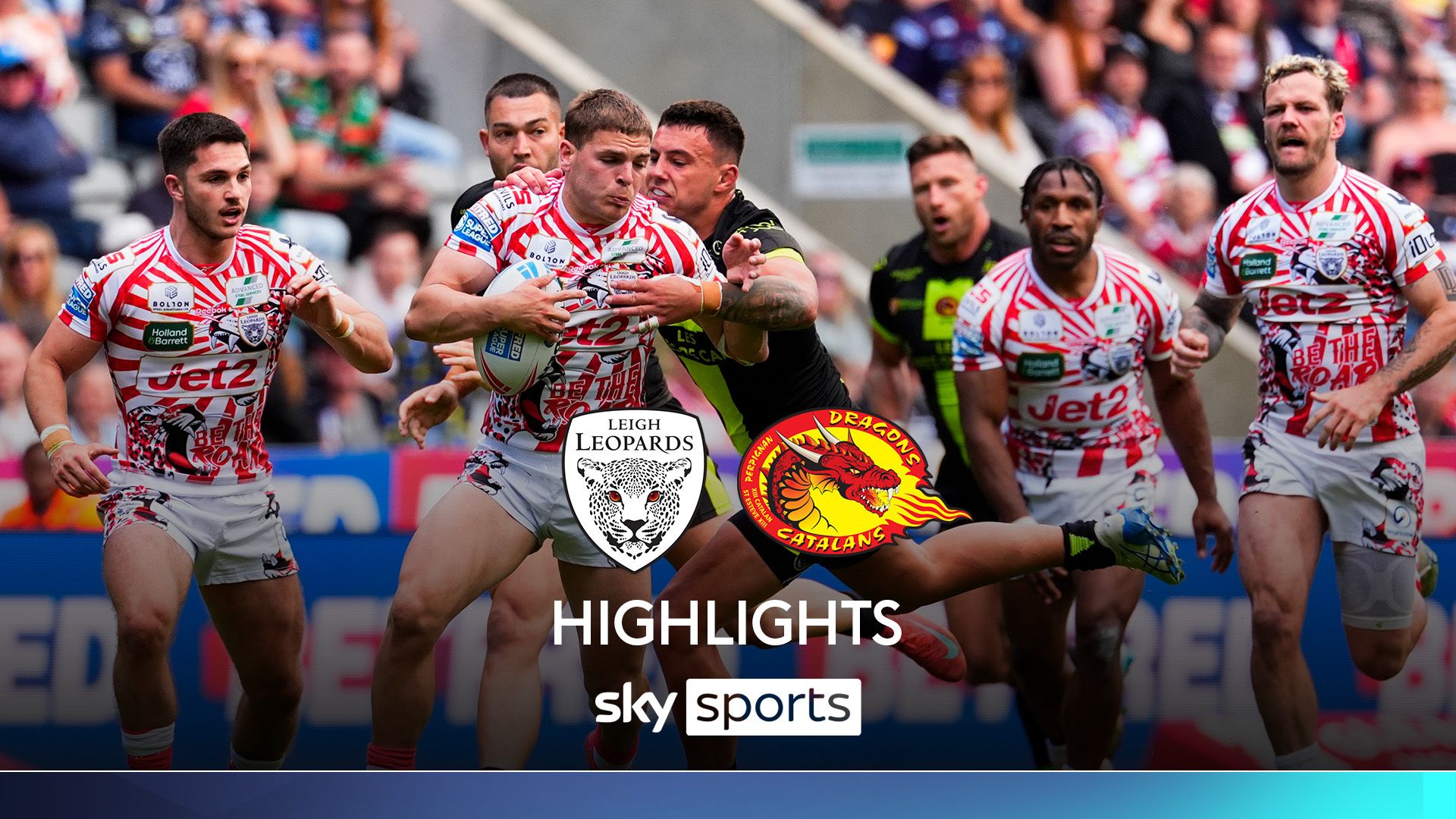 Leigh Leopards overcome Catalans Dragons in Magic Weekend opener
