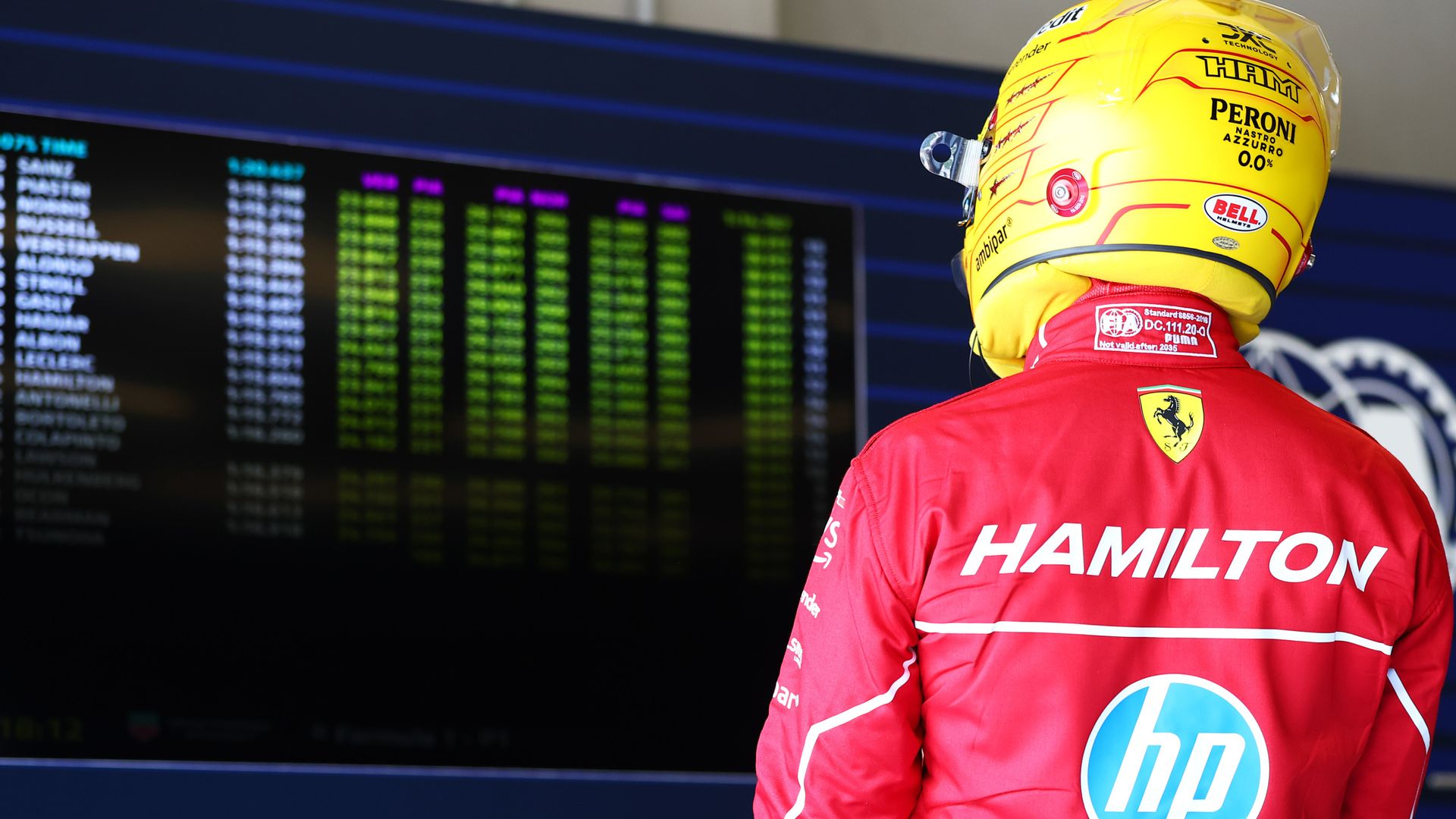 Hamilton 'devastated' by Ferrari's qualifying shocker on home debut
