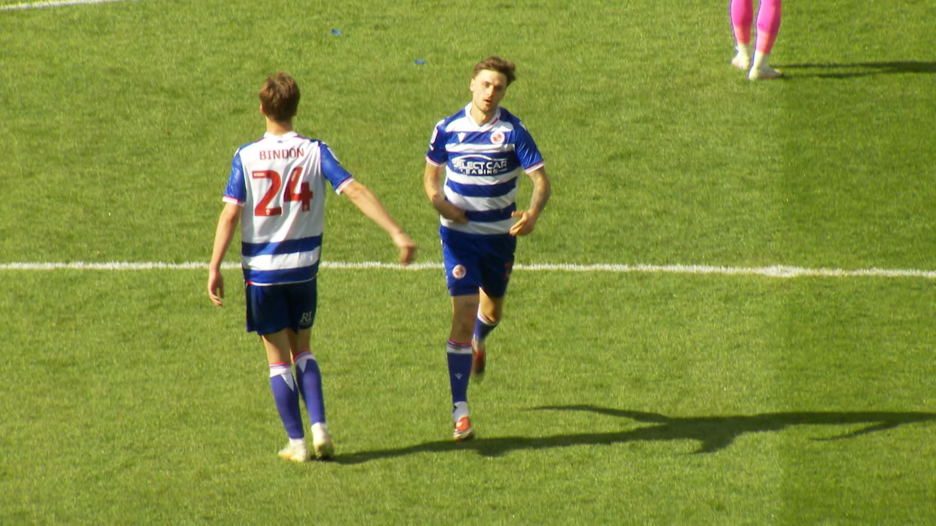 'Something for the fans to cheer!' | Wing pulls one back for Reading