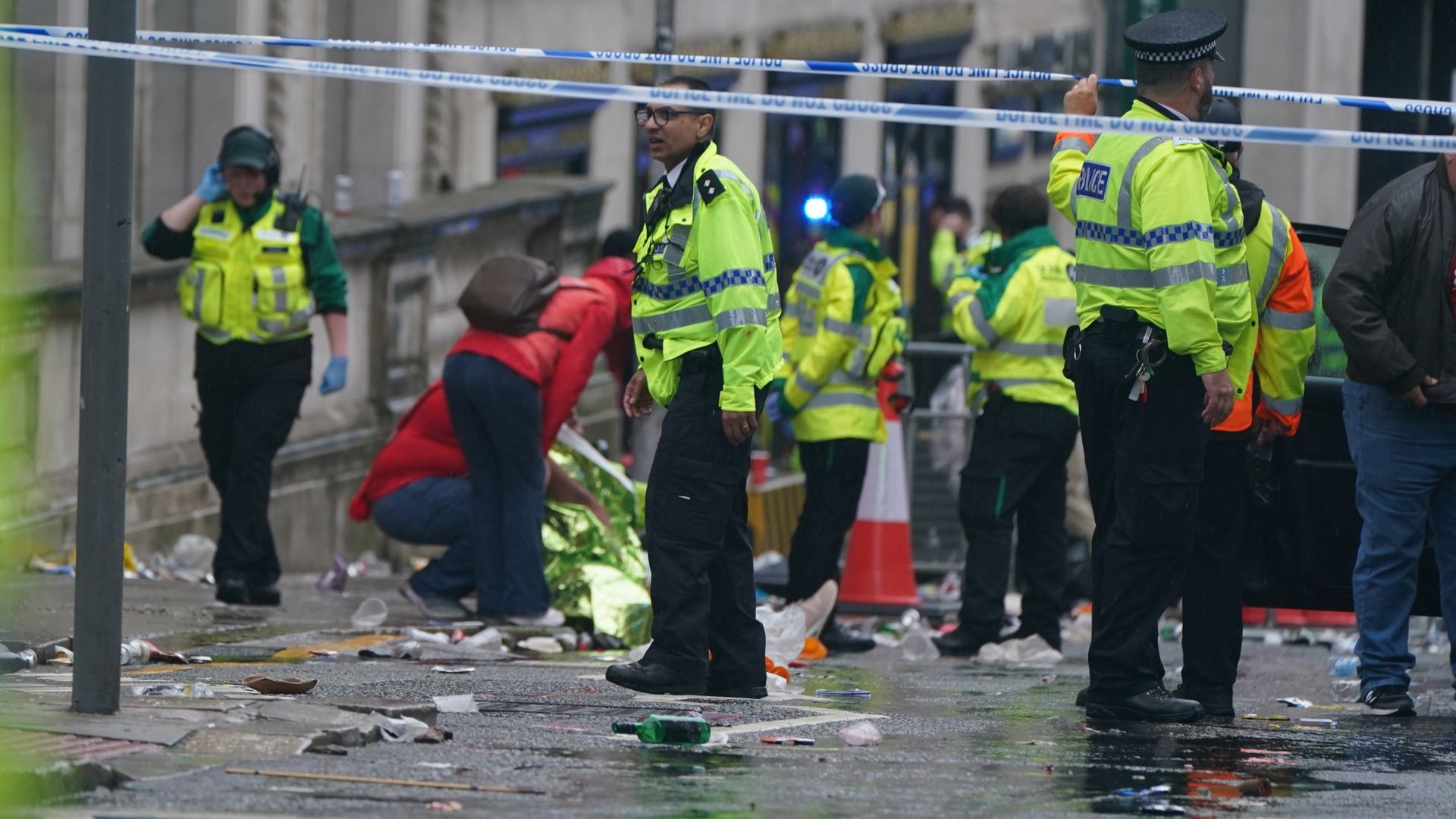 Arrest made and two seriously injured as car hits pedestrians at Liverpool parade