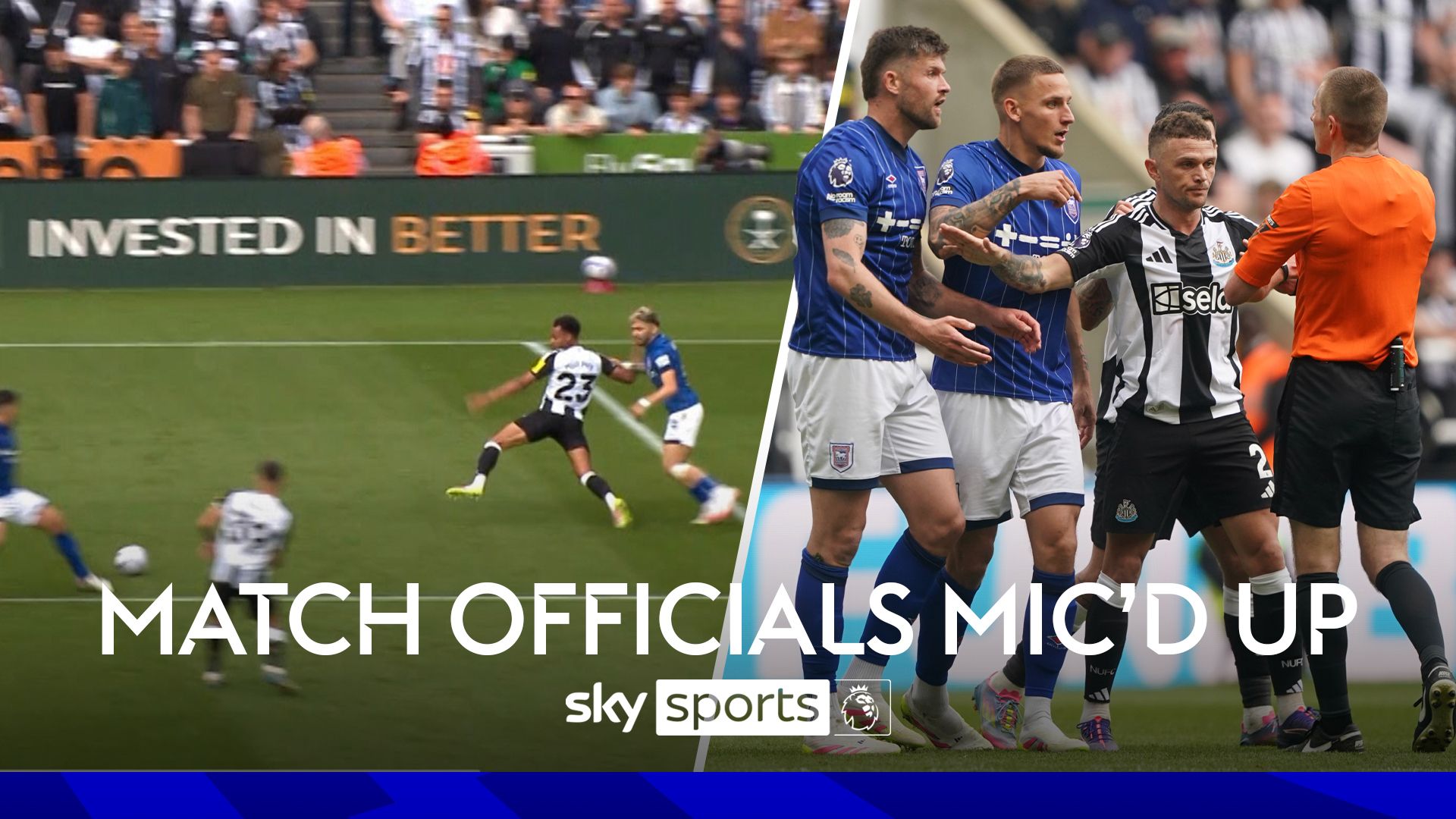 Match Officials Mic'd Up: 'A clear non-footballing action' | Was Newcastle's pen vs Ipswich soft?
