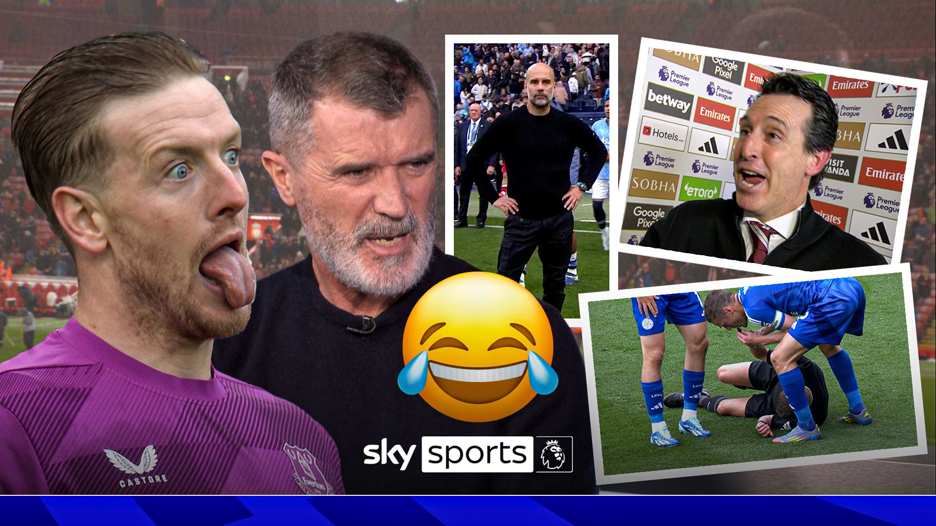 Keane, Pep, Emery, Vardy & more! | Funniest PL moments 2024/25