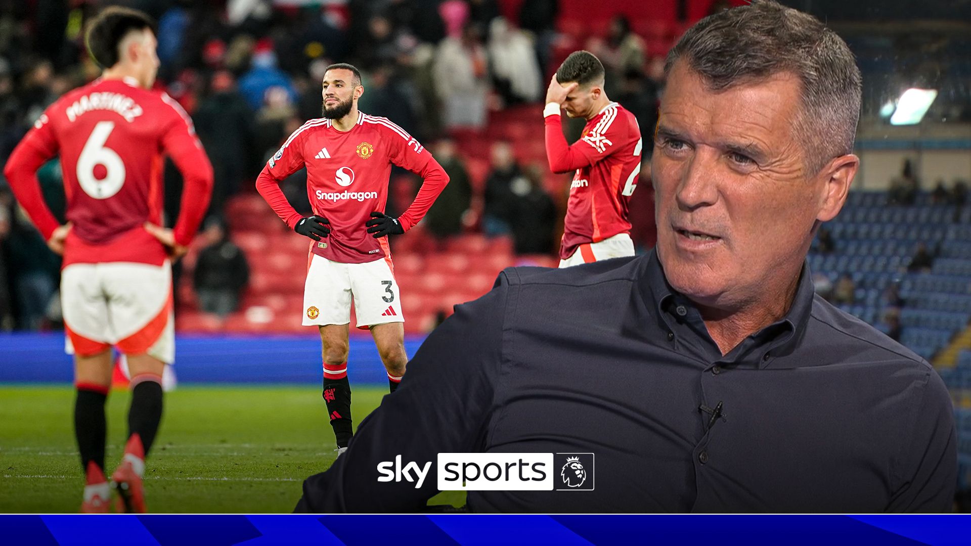 'They must be embarrassed!' - Keane fumes at 'lack of fight' from Man Utd players