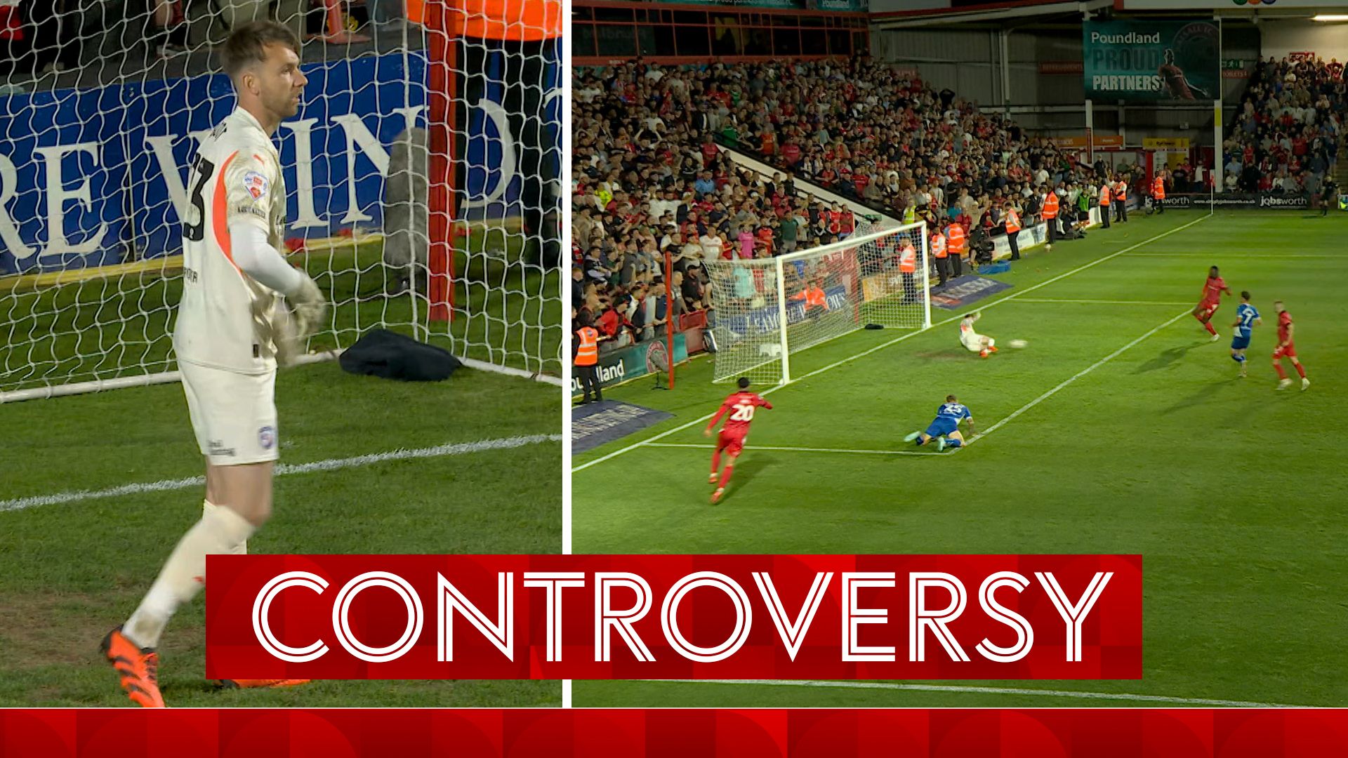 'That was Wembley, but for the 'keeper!' | Amantchi misses sitter for Walsall!