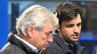 Carlos Sainz Sr (L) says he is considering running for FIA presidency 