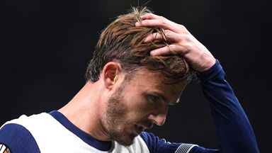 Image of James Maddison picked up his season-ending injury in the Eropa League semi-final first-leg win over Bodo/Glimt