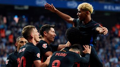 Lamine Yamal starred once again as Barcelona secured LaLiga title