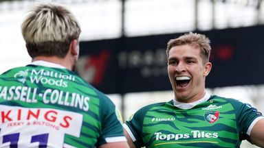 Leicester beat Newcastle to secure second place in the Gallagher Premiership and a semi-final at home to Sale