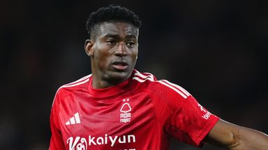 Image of Nottingham Forest's Taiwo Awoniyi is recovering after undergoing surgery