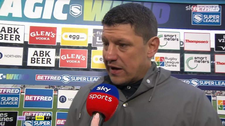 Matt Peet said his team just had enough to keep hold of their lead against a quality Warrington side, in what he described as a strange game