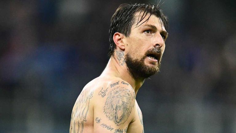 Der tätowierte Löwe steht für den unbändigen Willen, den Francesco Acerbi in seinem Leben gebraucht hat.