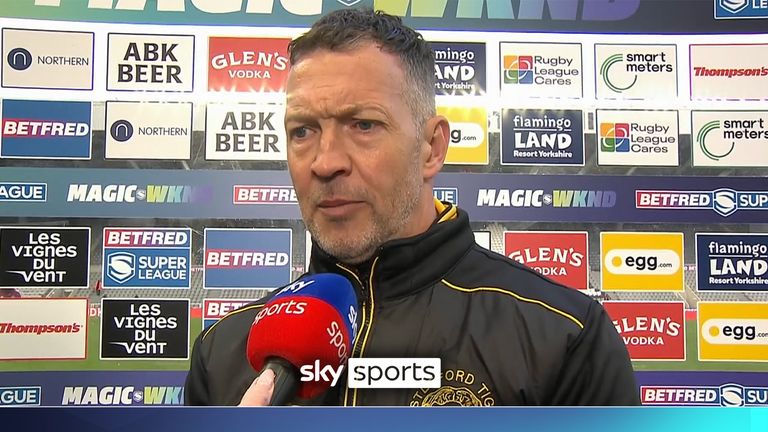 Castleford head coach Danny McGuire was bemused by his team's performance in their loss to Wakefield
