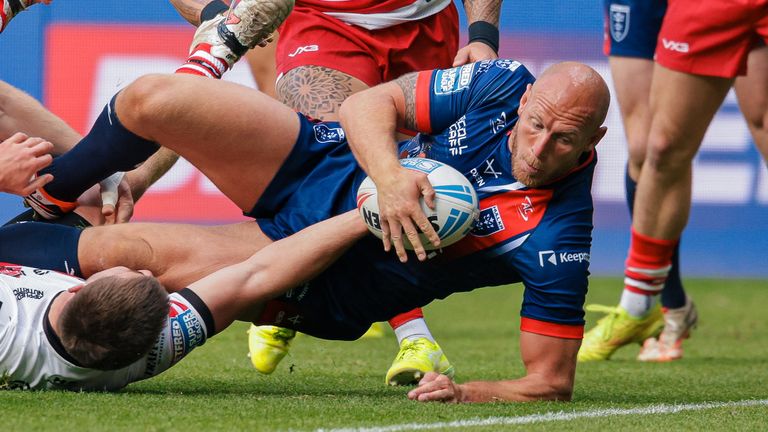Dean Hadley scored Hull KR's opener in the ninth minute