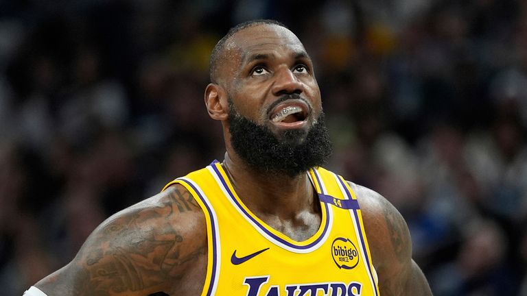LeBron James has said he is unsure about his future after Los Angeles Lakers' suffered a first-round playoff exit