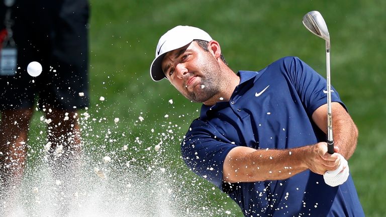 Scheffler mixed four birdies with as many bogeys during the final day