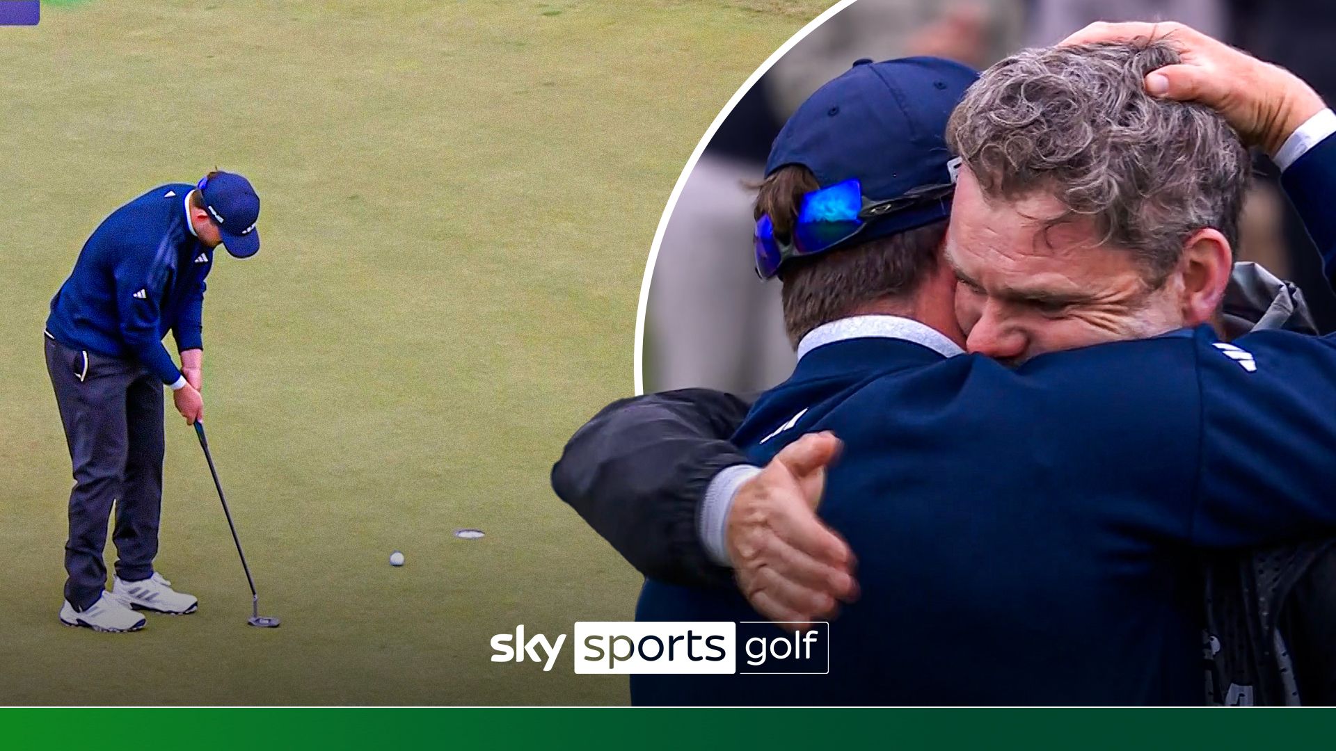 'Breakthrough victory!' | Syme sinks winning KLM Open putt - and wife joins celebrations!