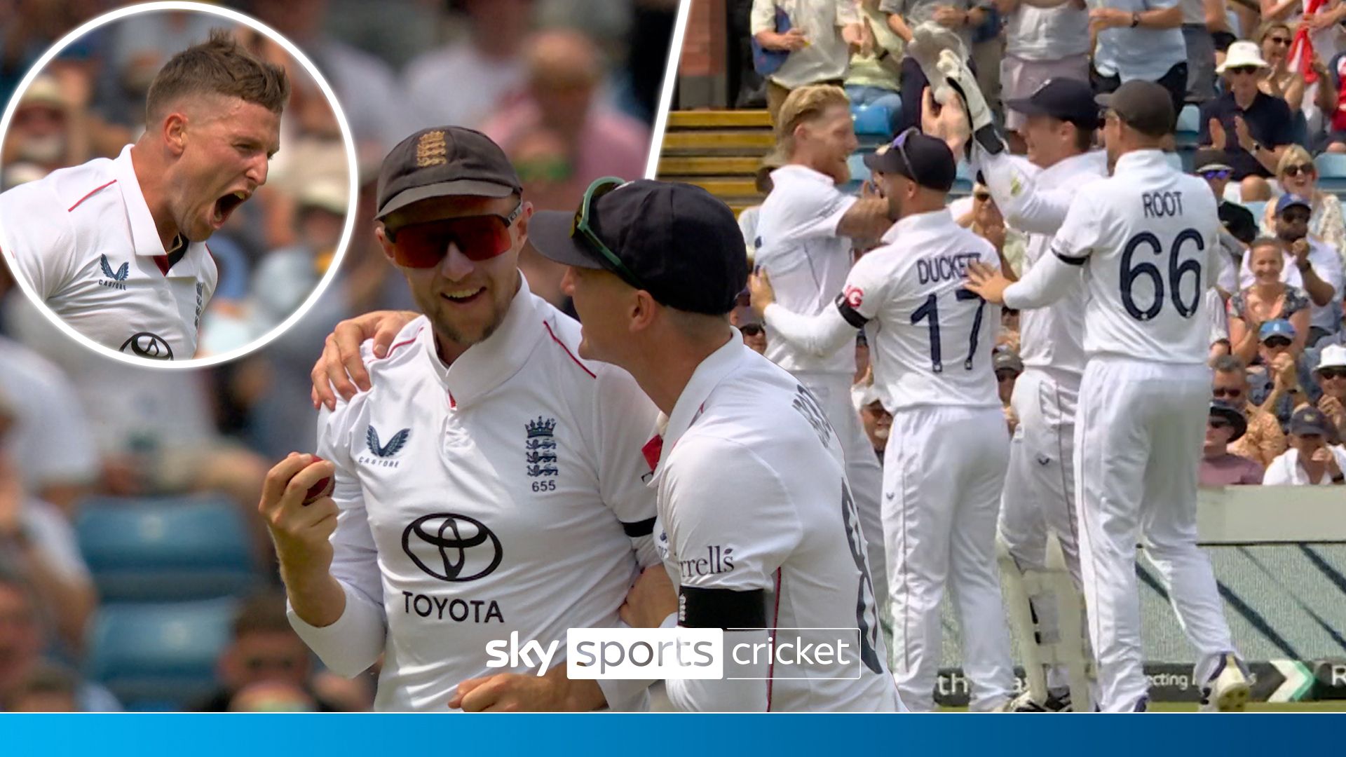 Much needed wickets! Carse and Stokes STRIKE just before lunch for England