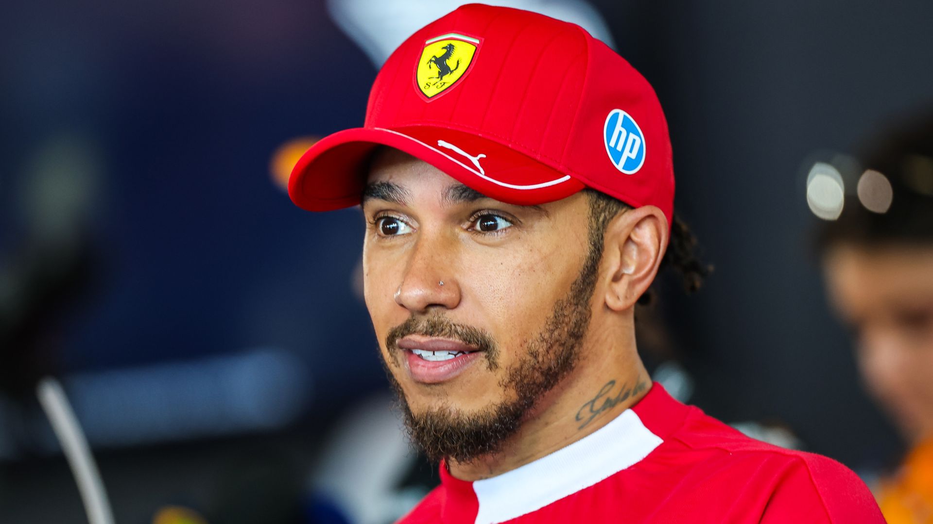 Hamilton pleased with 'mega progress' after matching best Ferrari finish