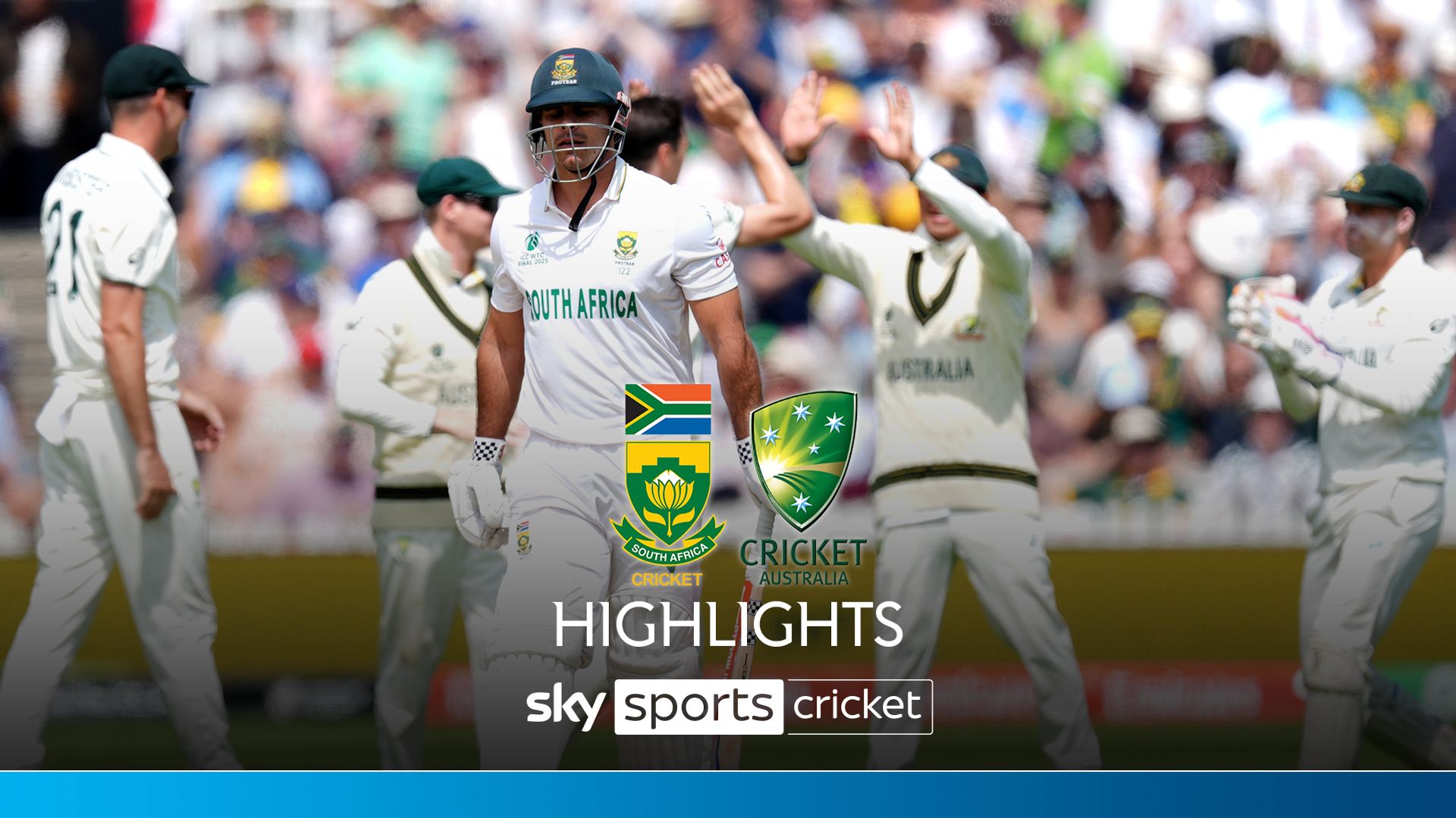 Wickets tumble as South Africa fight back on Day Two