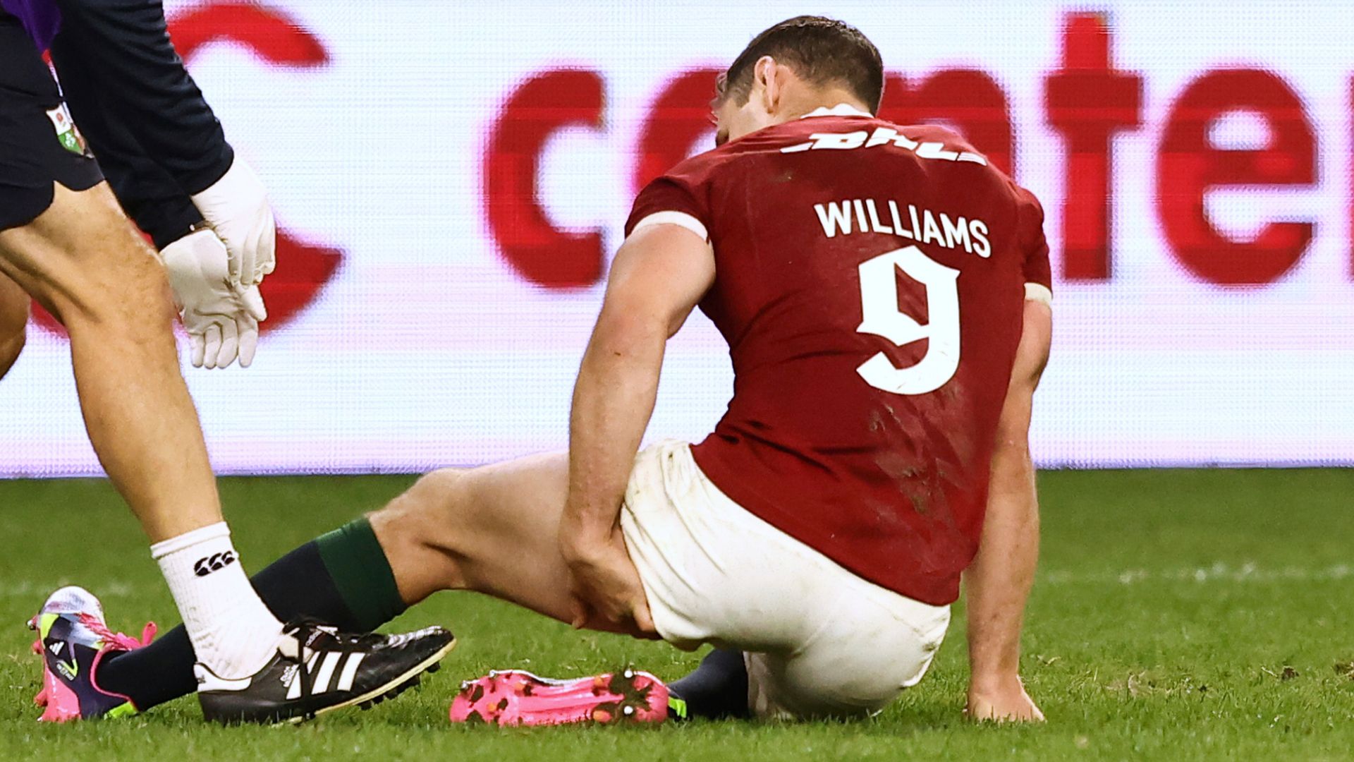 Williams ruled out of Lions tour with injury as White called up