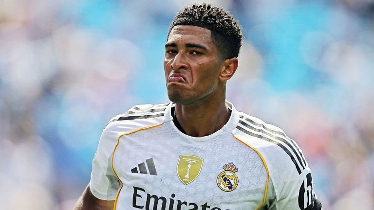 Jude Bellingham hat beim Real-Sieg über Pachuca getroffen.