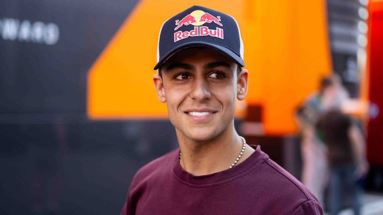 Arvid Lindblad zählt zu den hoffnungsvollen Talenten bei Red Bull.