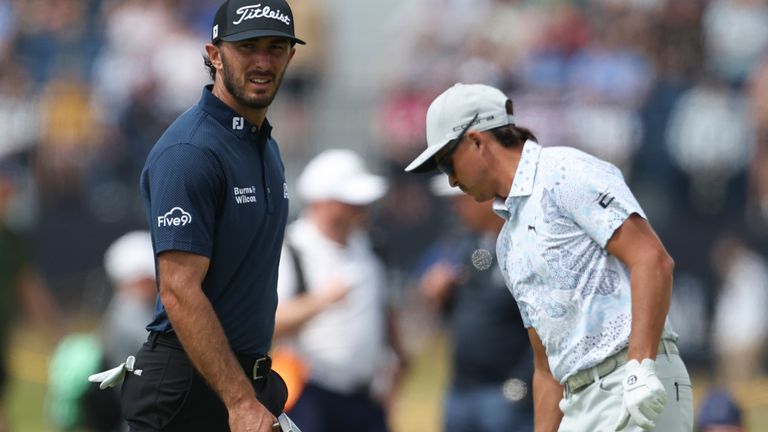 Max Homa (L) and Rickie Fowler (R) are both set to miss out at Oakmont