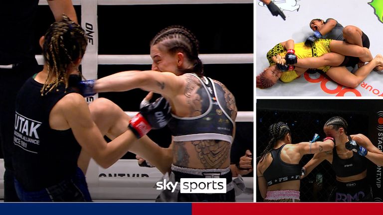 Watch some of the wildest women's finishes in ONE history! 