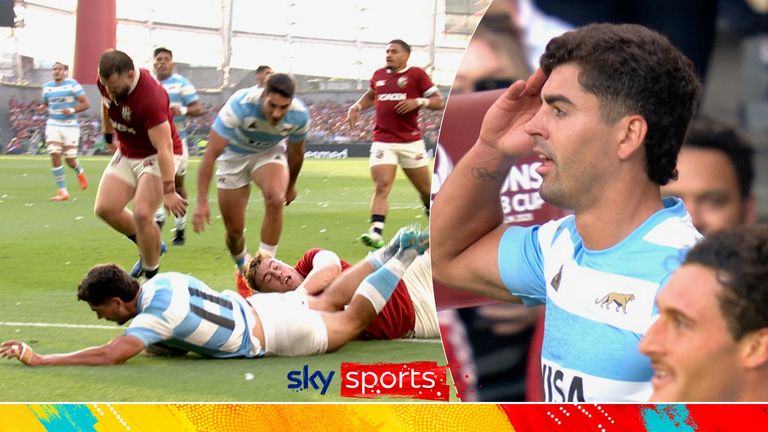 Ignacio Mendy ierobežoja smalku Argentīnas gājienu, lai panāktu viņiem priekšlaicīgu pārsvaru pār Lielbritānijas un Īrijas lauvas