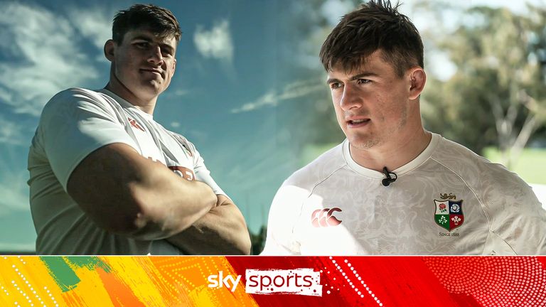 Dan Sheehan told Sky Sports it's a 'massive honour' and a big surprise to be named captain on his debut for the British & Irish Lions