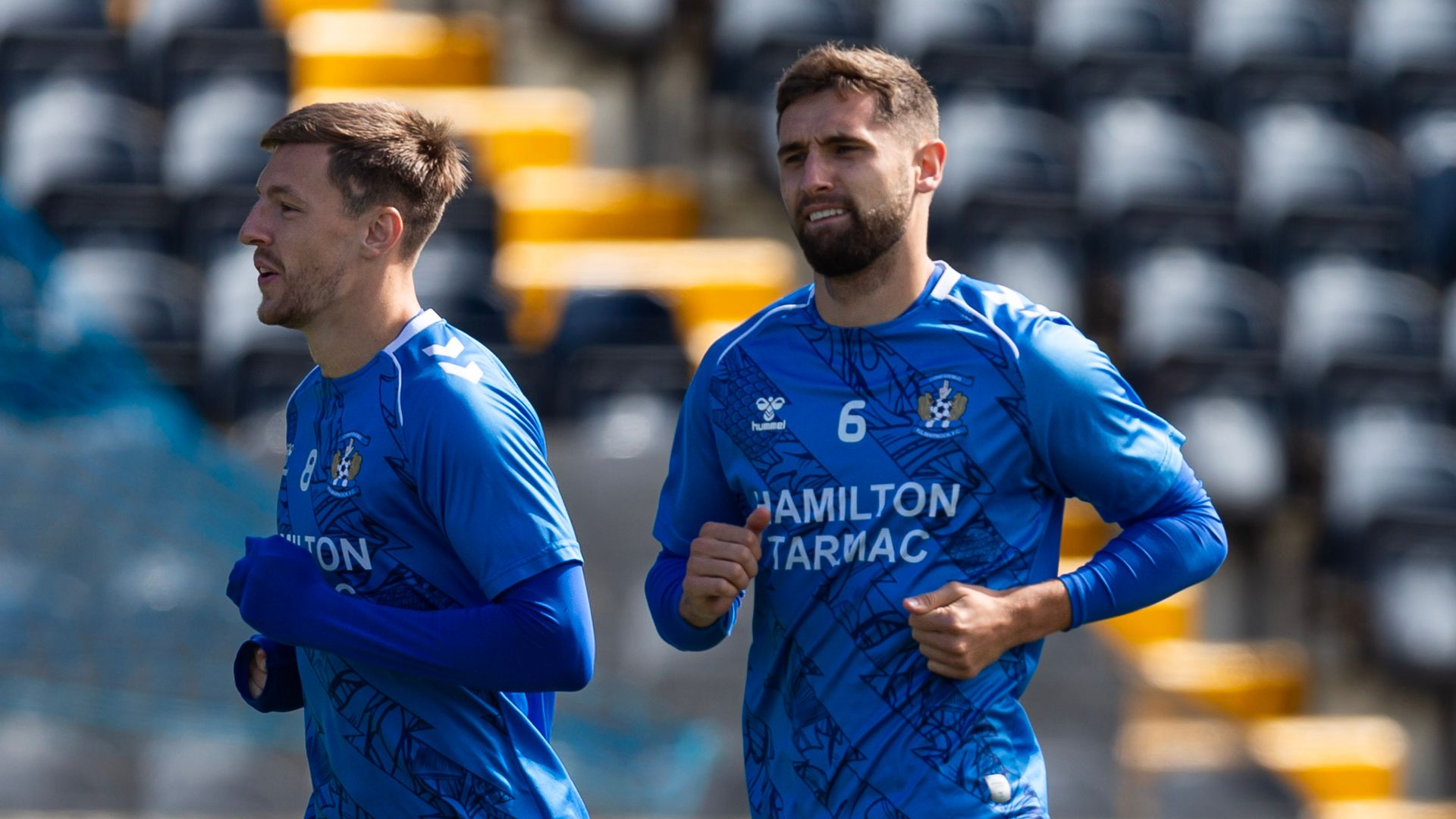 Kilmarnock duo Deas and Lyons on this season's ambitions