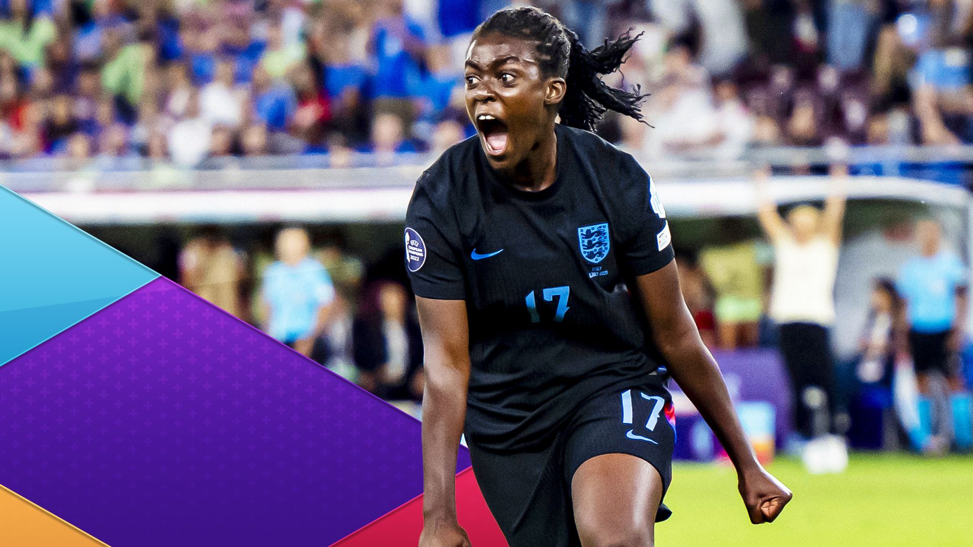 Michelle Agyemang blesti na Euru 2025 in predstavlja izziv za Arsenal
