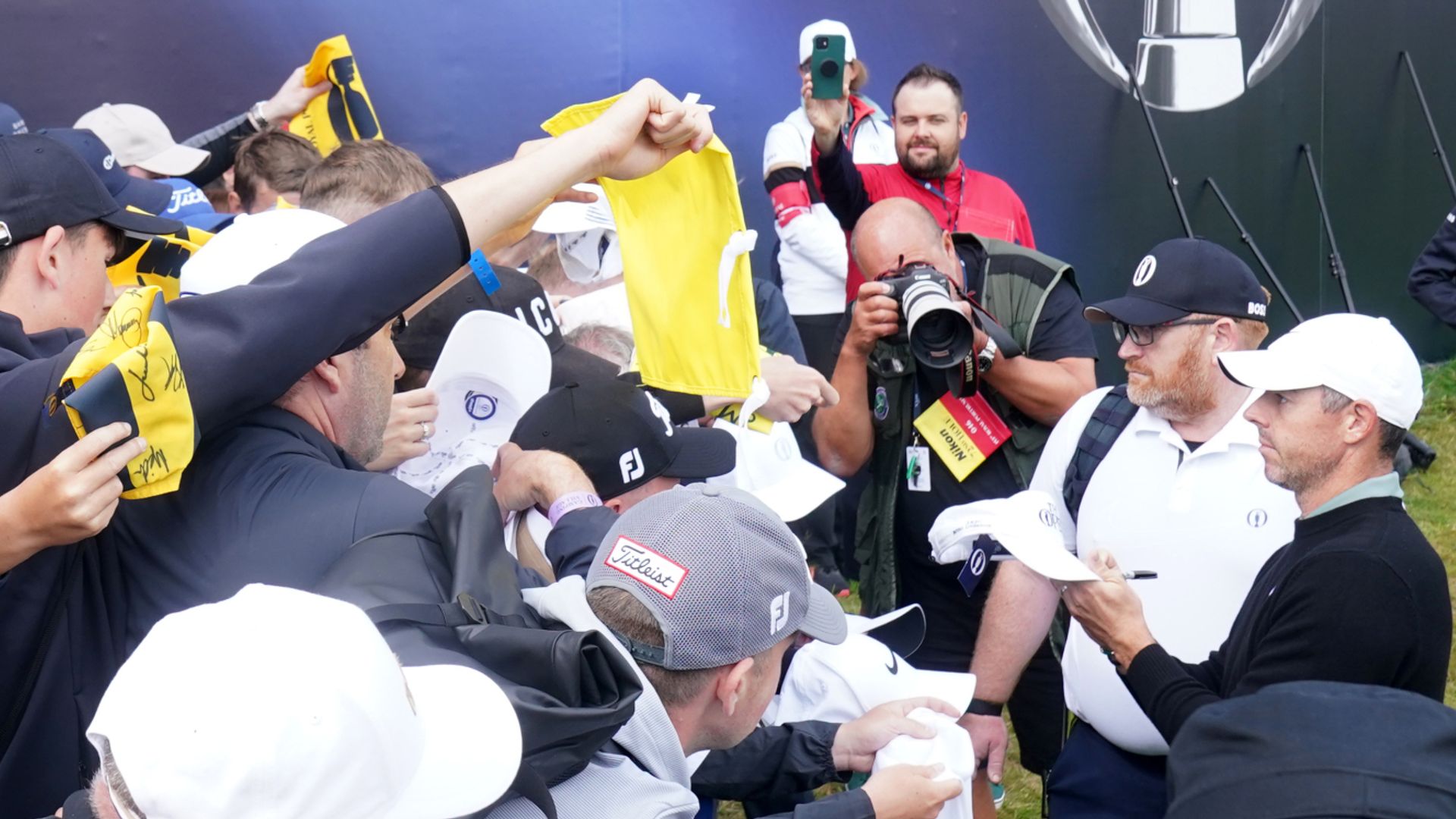 The Open notebook: McIlroy's major prep, Rahm's photobombing and more! 