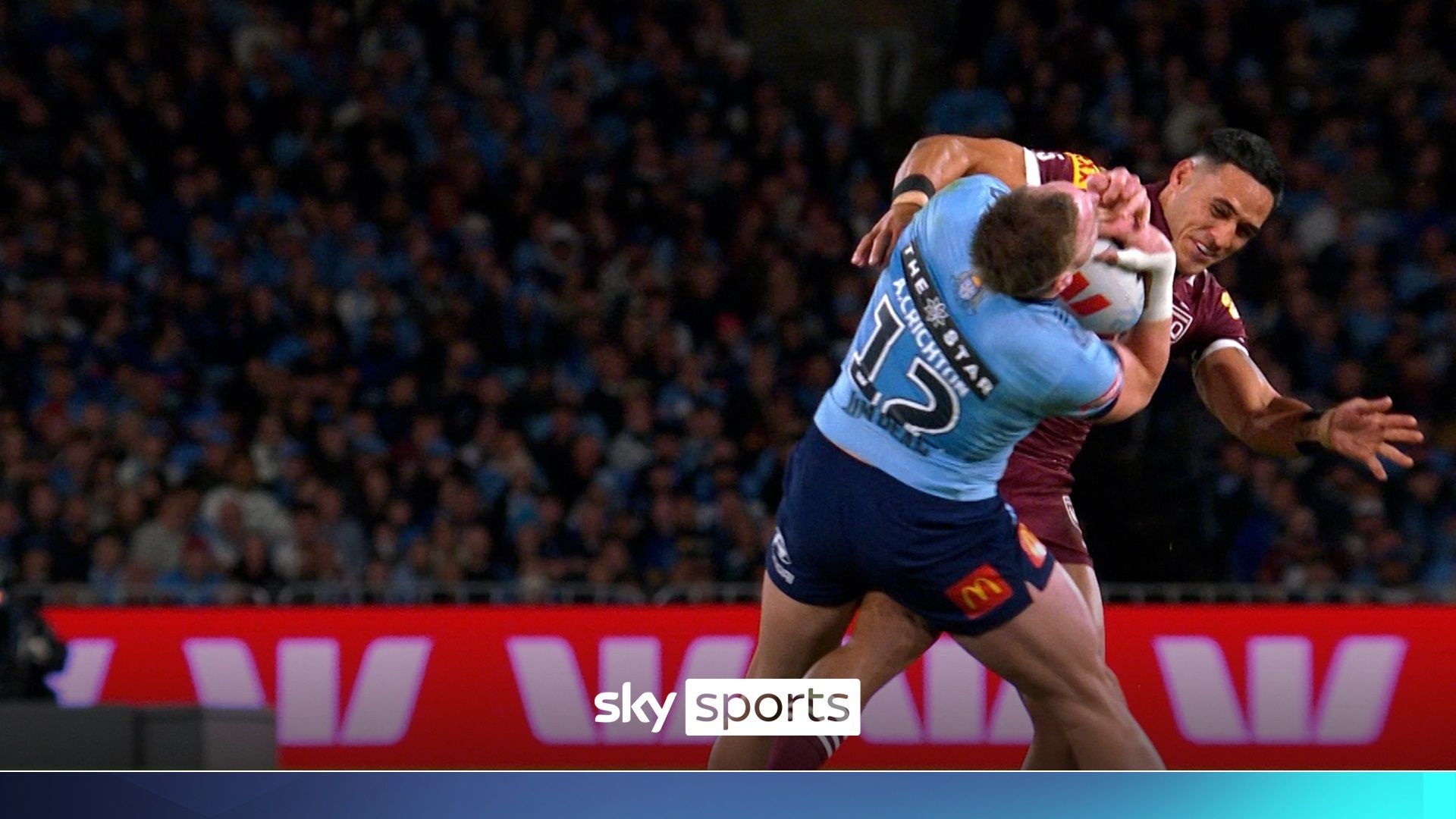 'Wow!' | MONSTER tackle in State of Origin decider