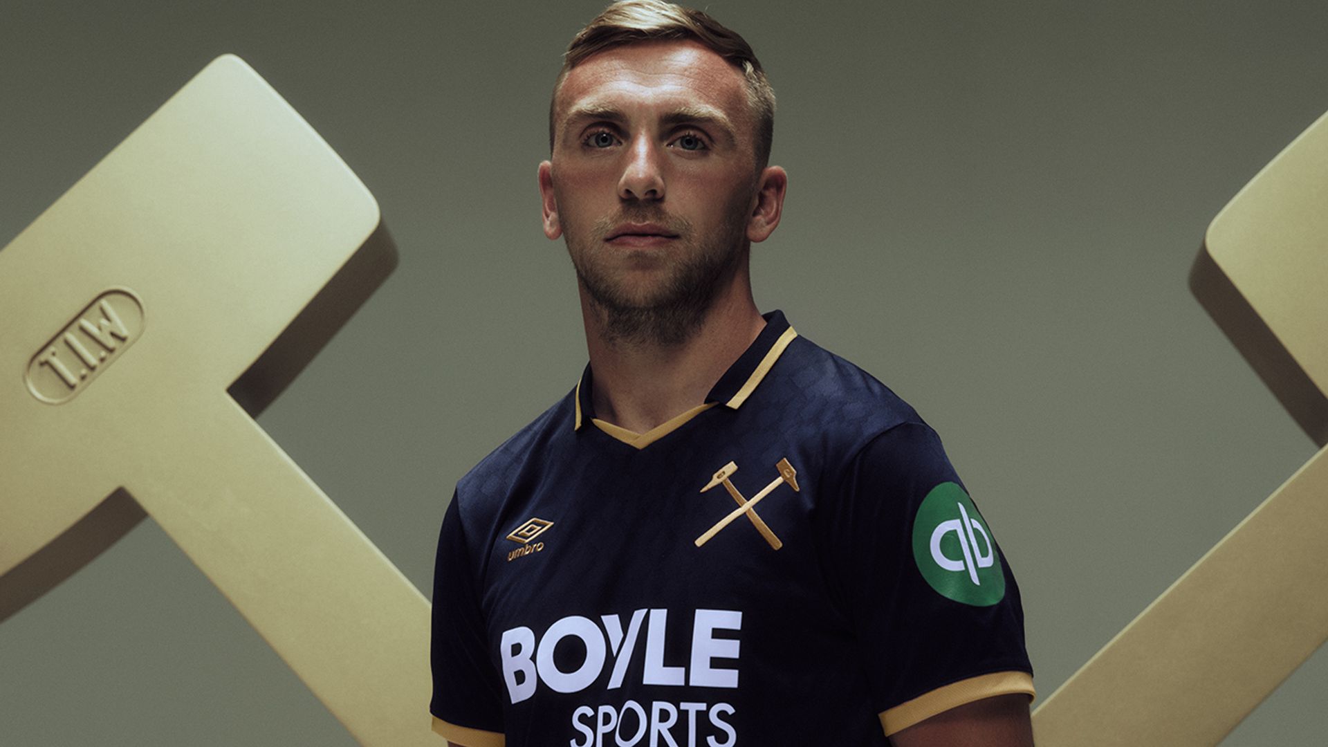 Football kits 2025/26: West Ham unveil navy and gold third kit
