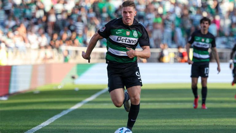 Platz 7: Viktor Gyökeres wechselt für 65,80 Millionen Euro von Sporting zu  Arsenal.