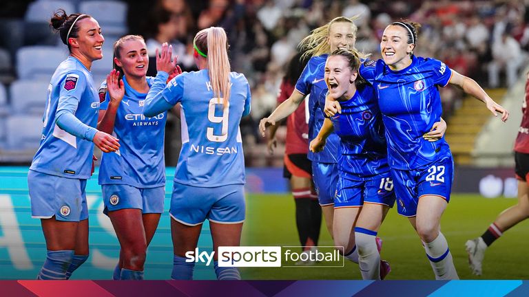 Take a look at some of Lucy Bronze's best goals from her previous spells in the Women's Super League