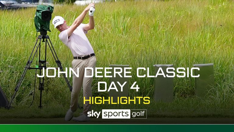Highlights from day four of the John Deere Classic, as Brian Campbell gets his second PGA Tour win