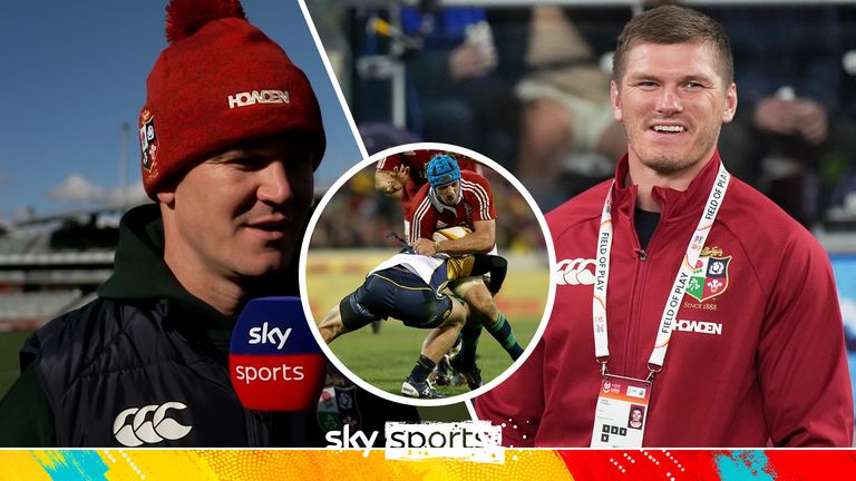 Former Ireland captain Johnny Sexton reflects on previous Lions tour encounters with the Brumbies and Owen Farrell joining the squad