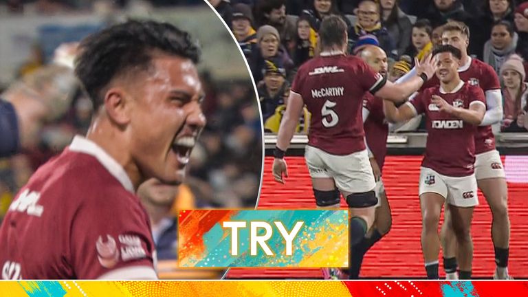 Smith got on the end of a superb Tom Curry offload for his try