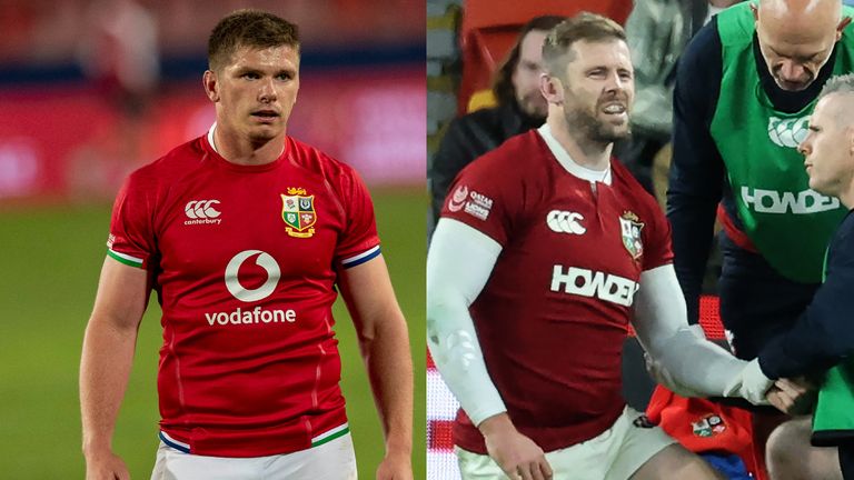 Owen Farrell has been called up to the British and Irish Lions squad as a replacement for the injured Elliot Daly