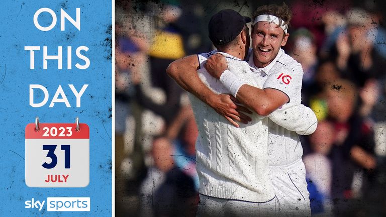There was a fairytale ending for Stuart Broad as he claimed the final wicket to seal victory for England in the fifth Test of an unforgettable Ashes series