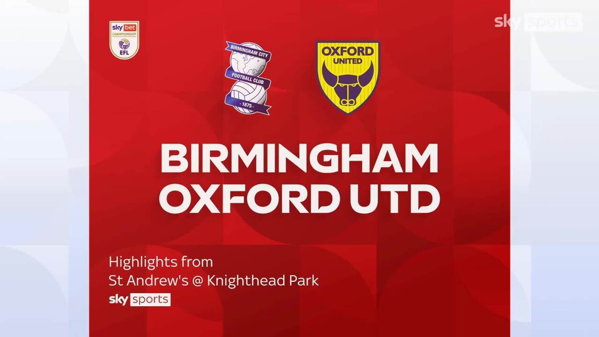 Birmingham 1-0 Oxford