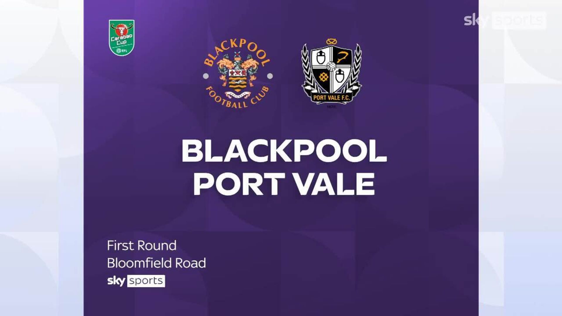 Blackpool 0-1 Port Vale