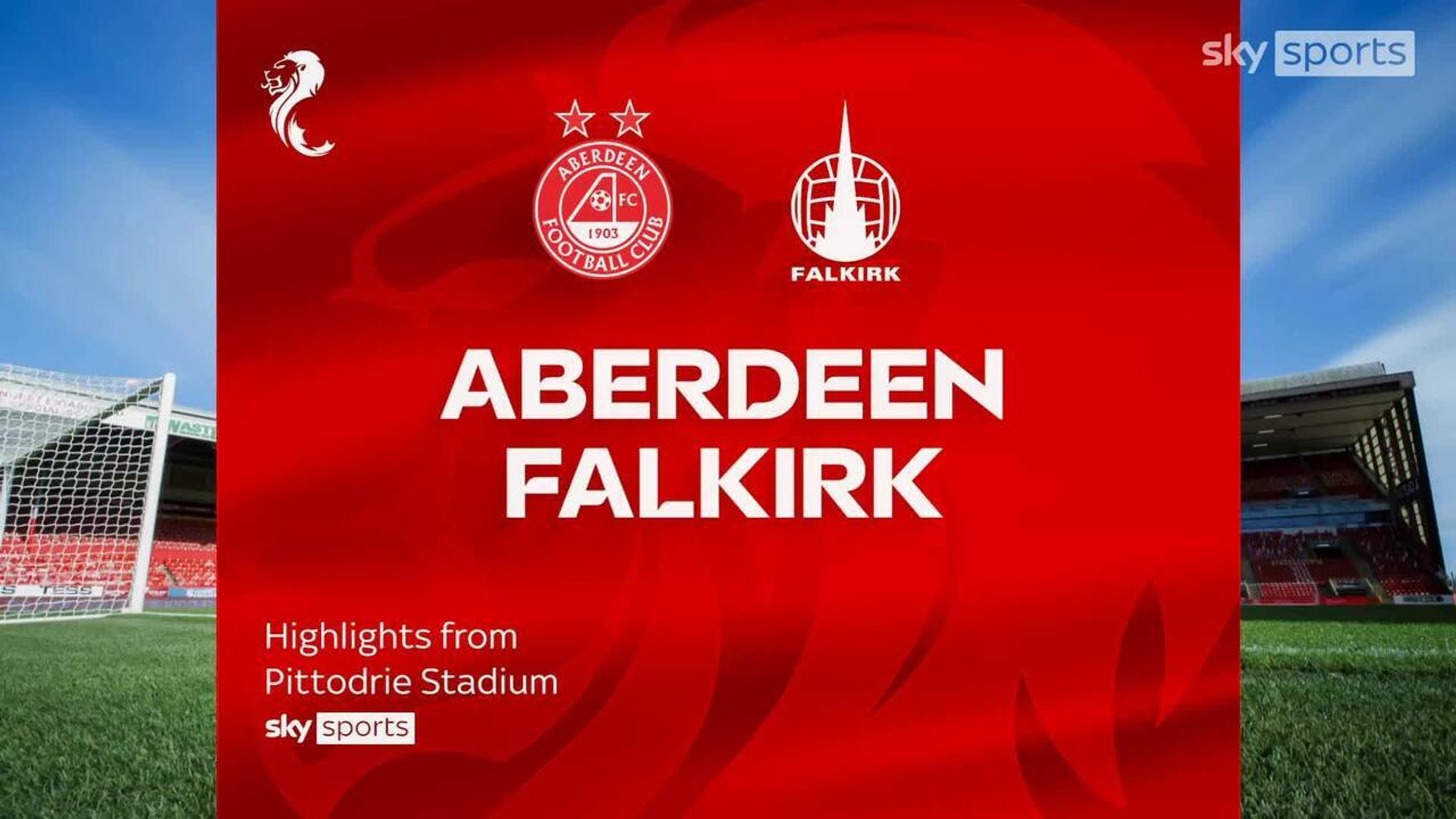 Aberdeen 0-1 Falkirk