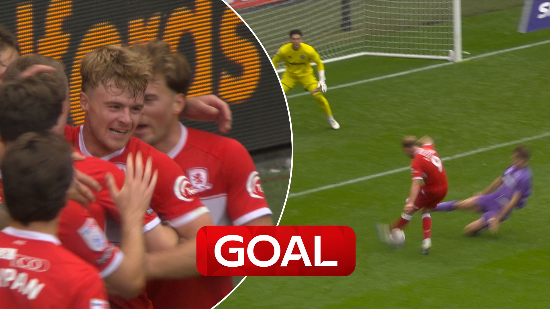 'Out of pretty much nothing!' | Conway edges Boro in front