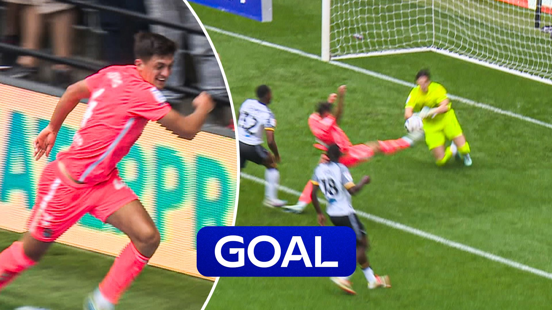 'A BRILLIANT ball in!' | Thomas steers home Coventry opener!