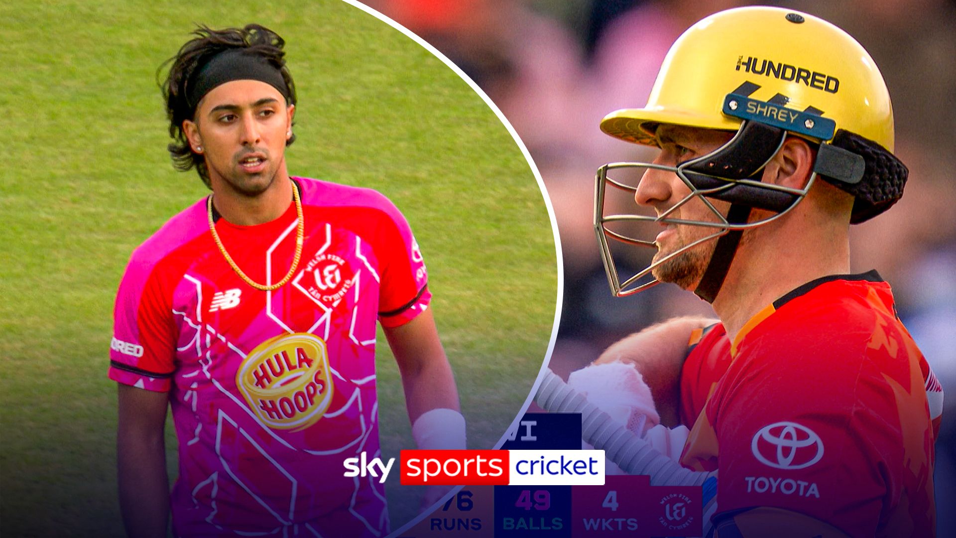 Livingstone hits HUGE six... then caught next ball!