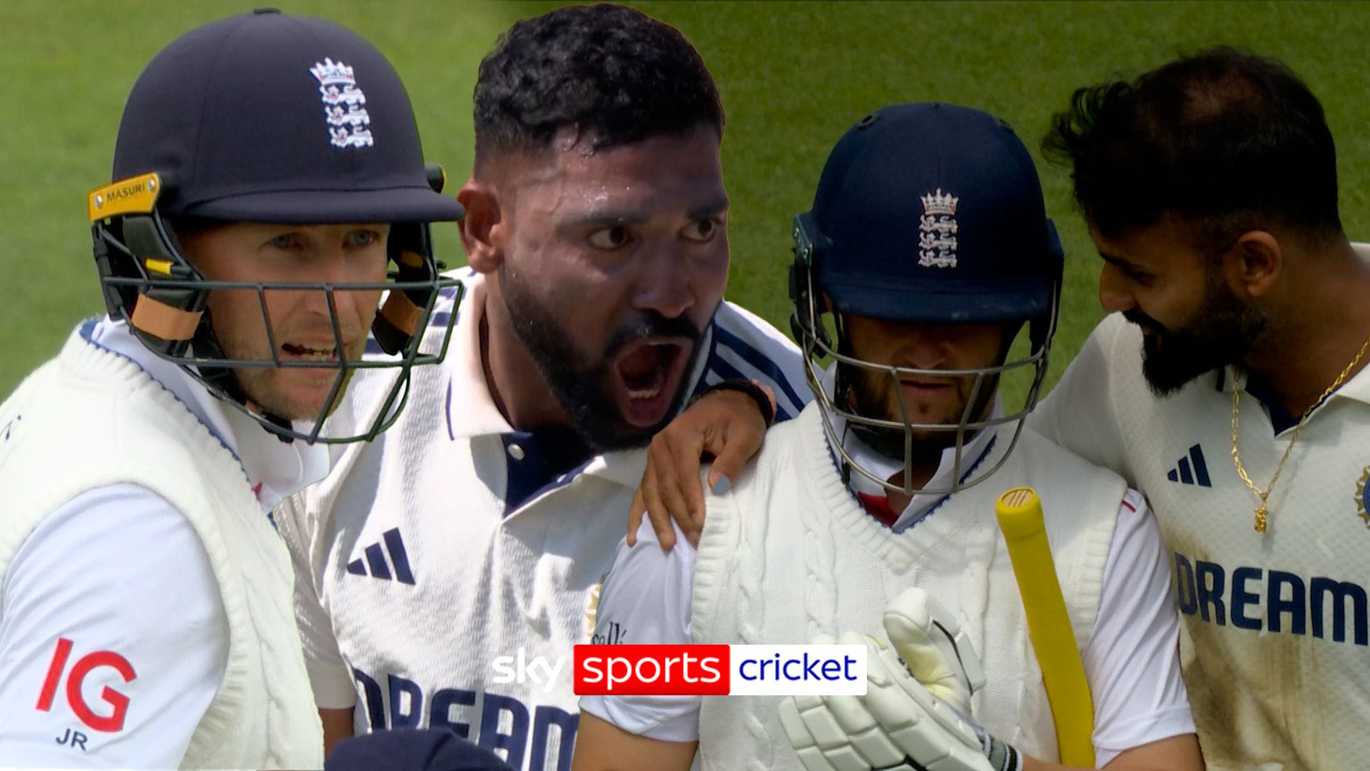 'Getting heated!' | All of the AGGRO from England vs India! 